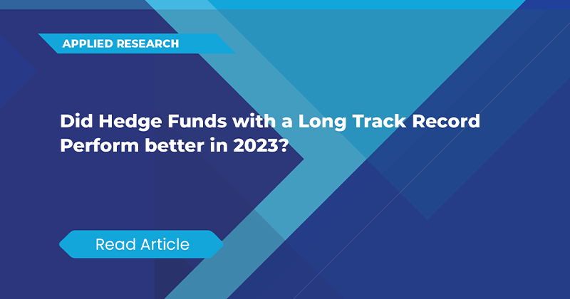 Did Hedge Funds with a Long Track Record Perform better in 2023? 
